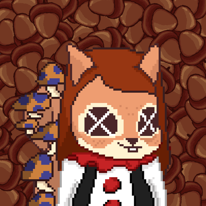 Pixel Squirrels #1593